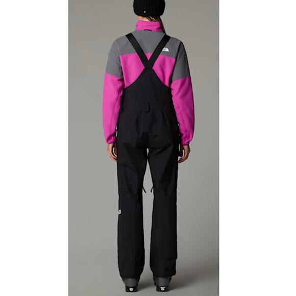 The North Face Women’s TNF Black Freedom Bib Trousers Size M - Picture 2 of 10